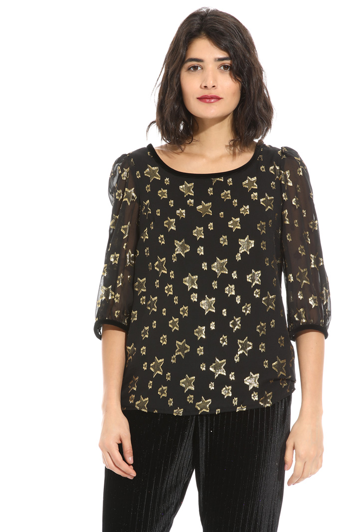 Blusa in seta con ricami Fashion Market Blusa in seta con ricami Fashion Market