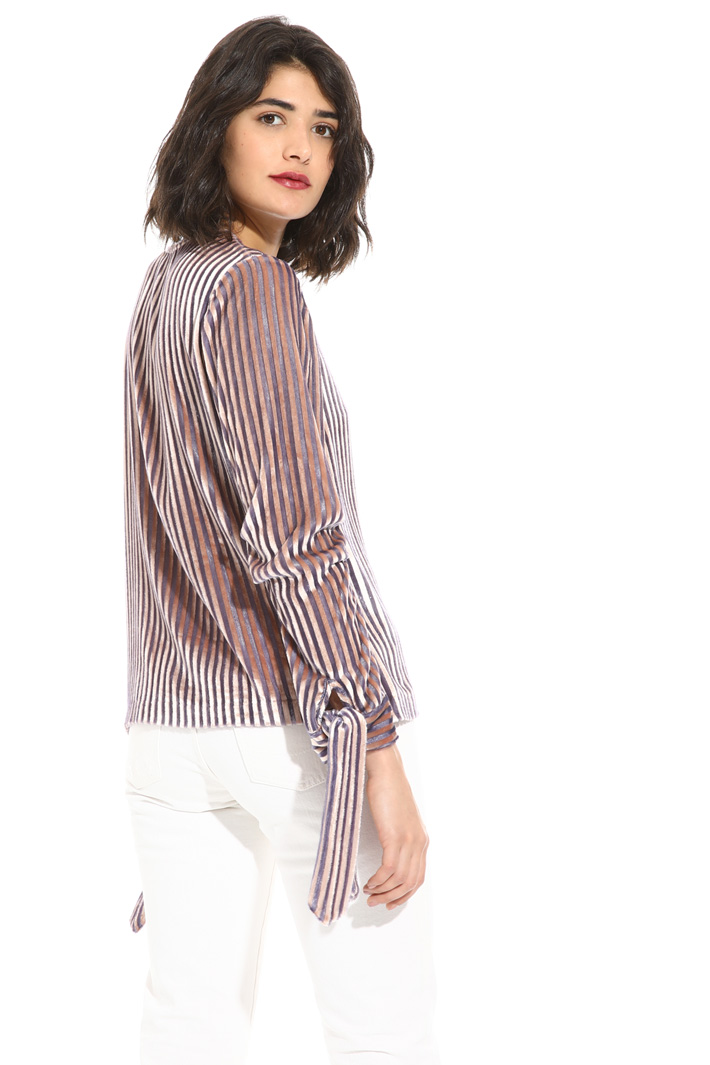Blusa in velluto e seta Fashion Market Blusa in velluto e seta Fashion Market