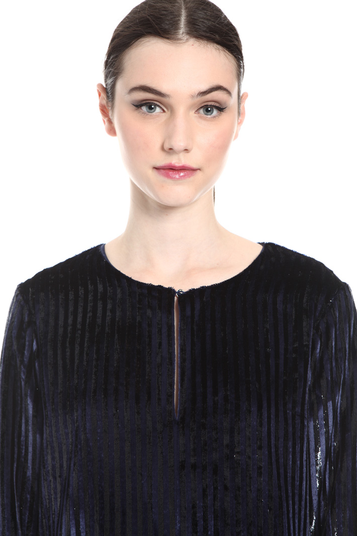 Blusa in velluto e seta Fashion Market Blusa in velluto e seta Fashion Market