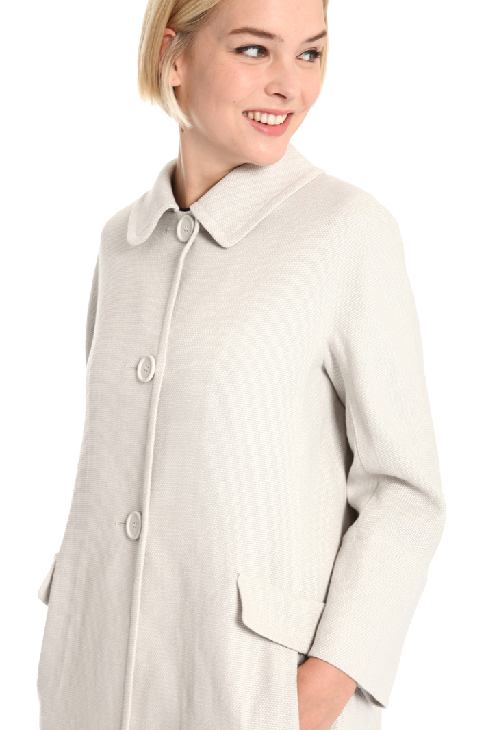 Cappotto in lino e cotone Fashion Market Cappotto in lino e cotone Fashion Market