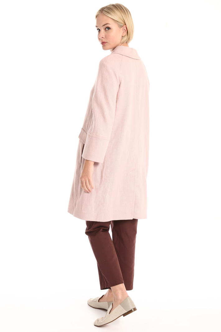 Cappotto in lino e cotone Fashion Market Cappotto in lino e cotone Fashion Market
