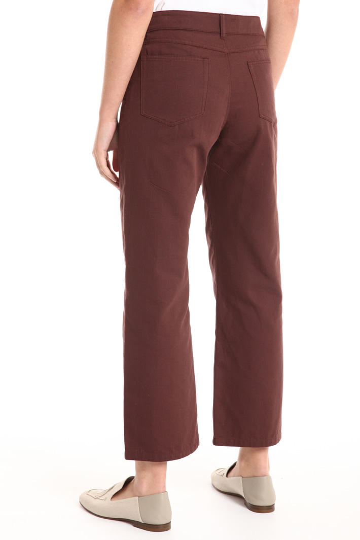 Pantaloni in cotone e lino Fashion Market Pantaloni in cotone e lino Fashion Market