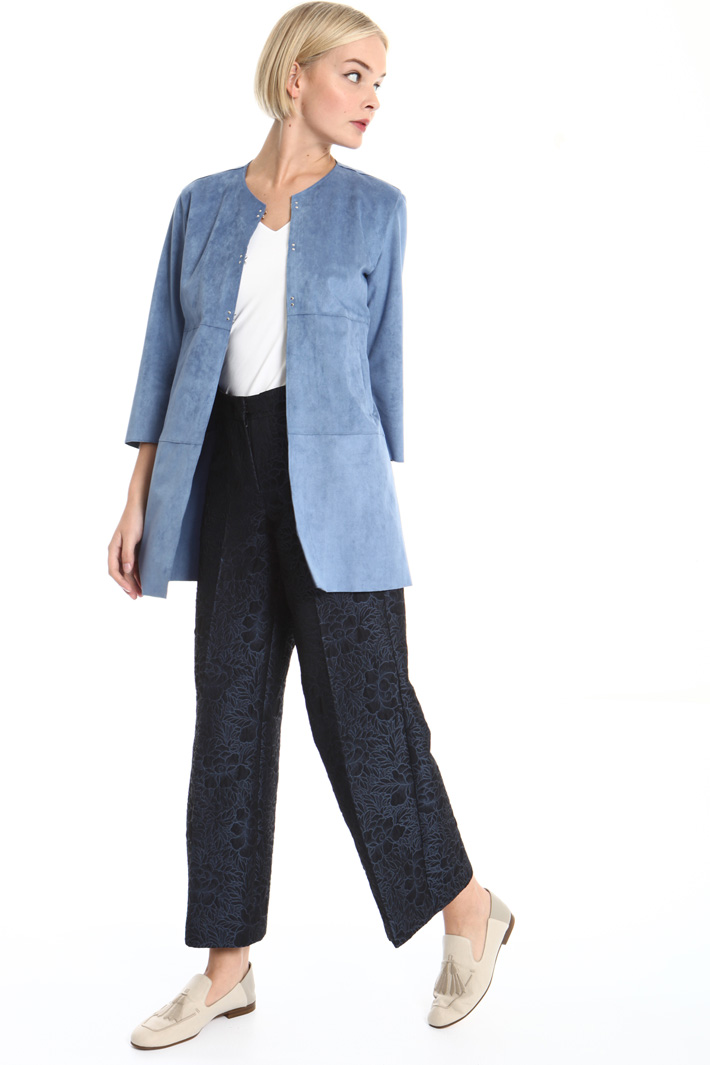 Pantaloni cropped jacquard Fashion Market Pantaloni cropped jacquard Fashion Market