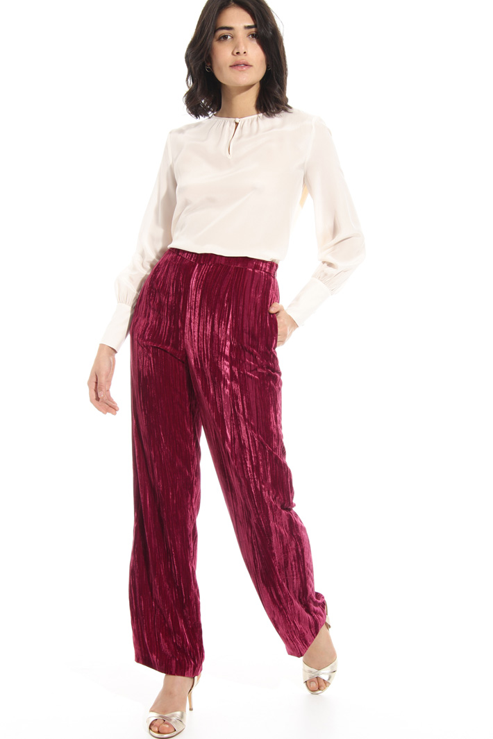 Pantaloni morbidi in velluto Fashion Market Pantaloni morbidi in velluto Fashion Market
