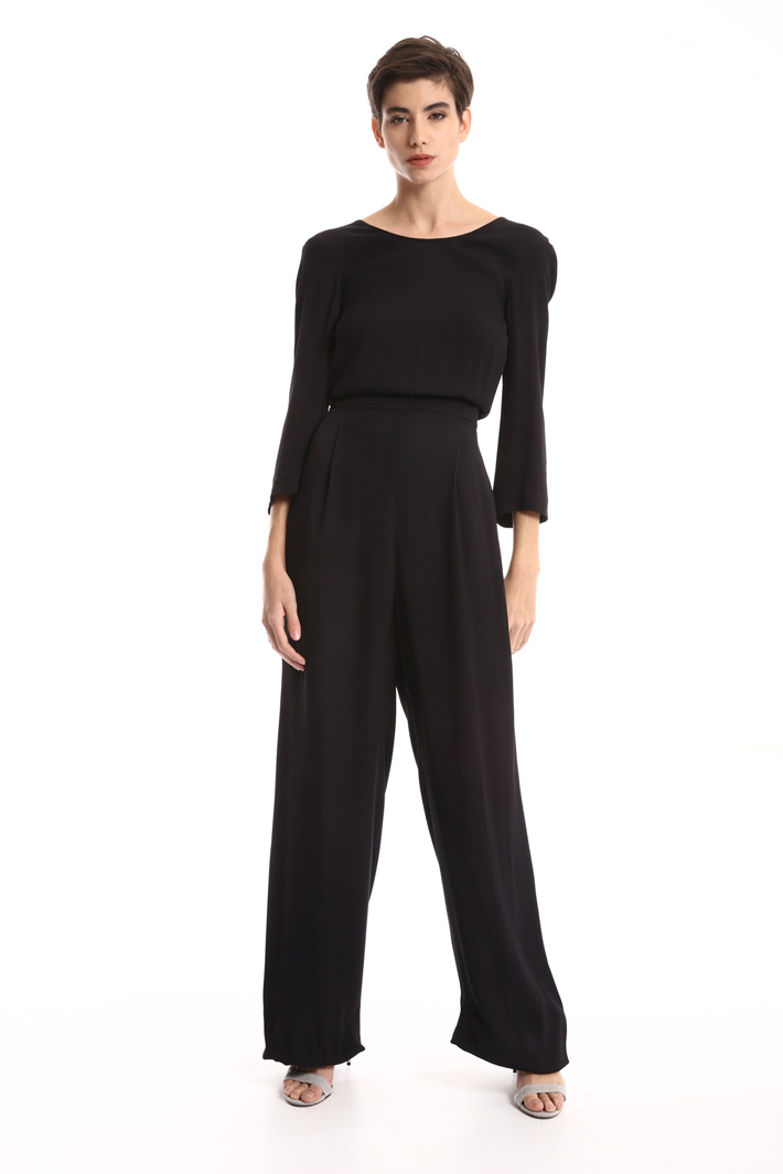 Tuta in enver satin con nastri Fashion Market Tuta in enver satin con nastri Fashion Market