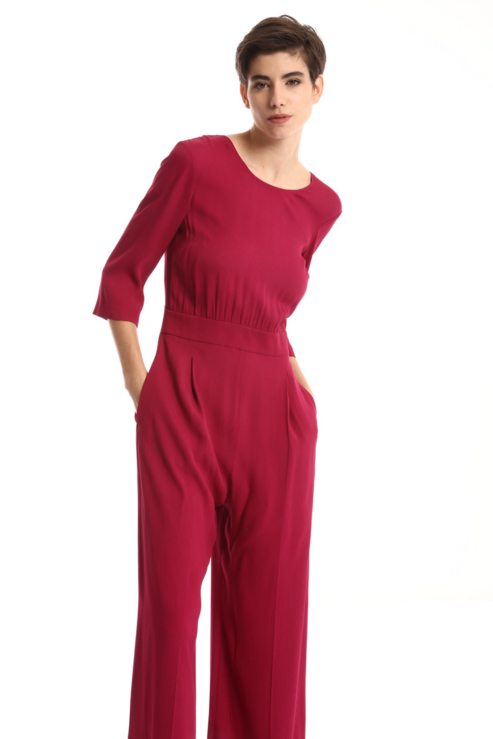 Tuta in enver satin con nastri Fashion Market Tuta in enver satin con nastri Fashion Market