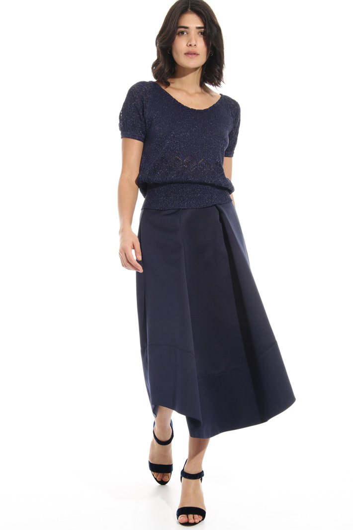 Maglia in lurex traforato Fashion Market Maglia in lurex traforato Fashion Market