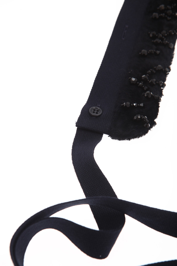 Bordo cappuccio in cotone Fashion Market Bordo cappuccio in cotone Fashion Market