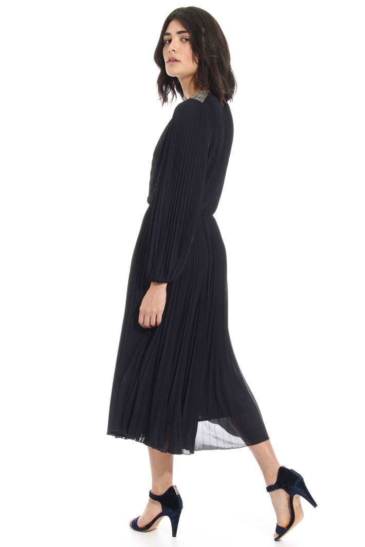 Abito midi in jersey plissè Fashion Market Abito midi in jersey plissè Fashion Market