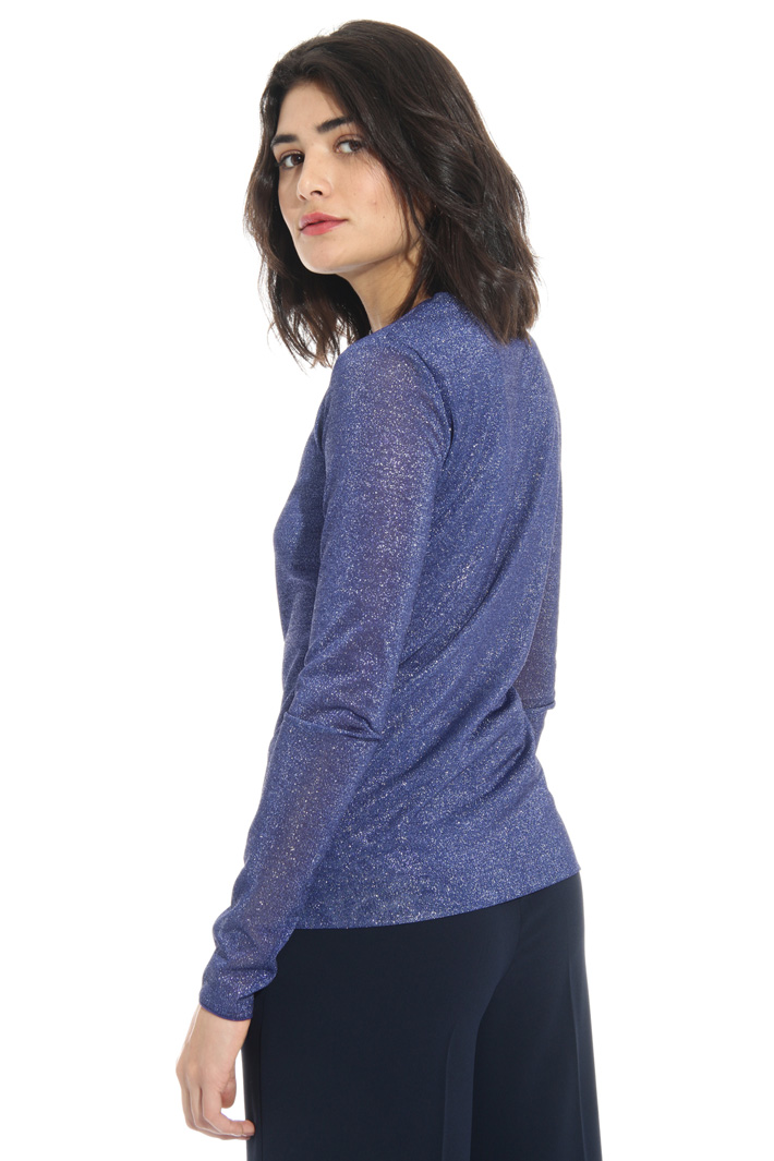 T-shirt in jersey lamè Fashion Market T-shirt in jersey lamè Fashion Market