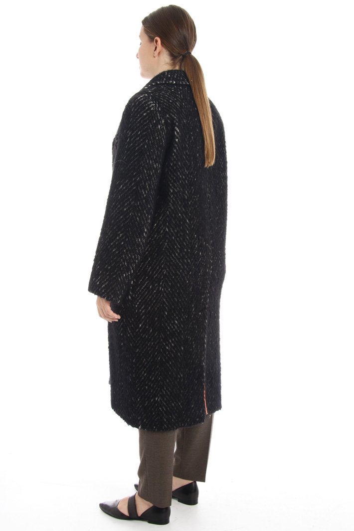 Cappotto in spazzolino di lana Fashion Market Cappotto in spazzolino di lana Fashion Market