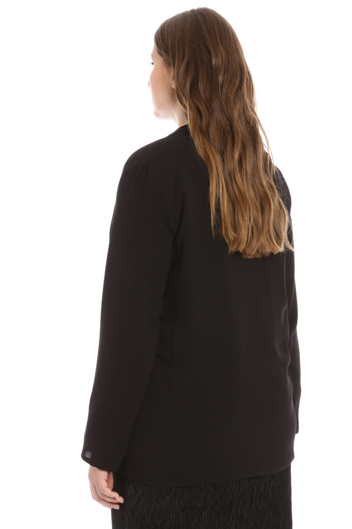 Blazer in georgette doppia Fashion Market Blazer in georgette doppia Fashion Market