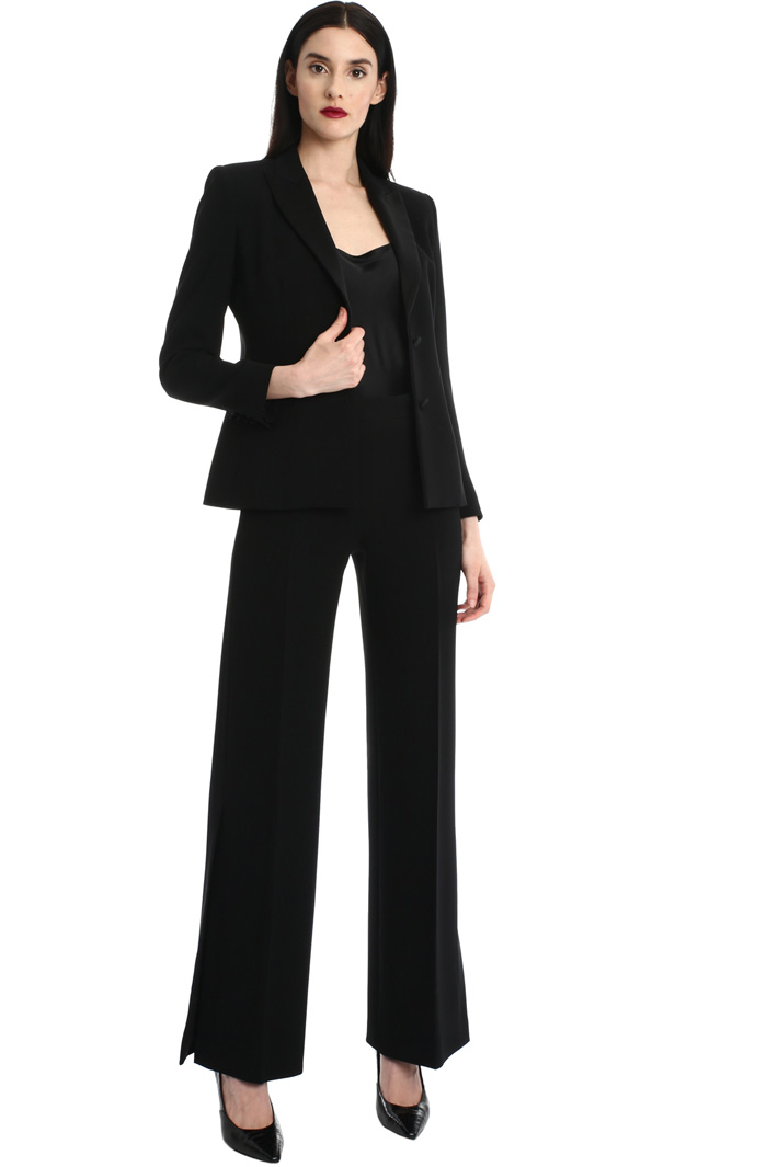 Blazer in cady e raso di seta Fashion Market Blazer in cady e raso di seta Fashion Market