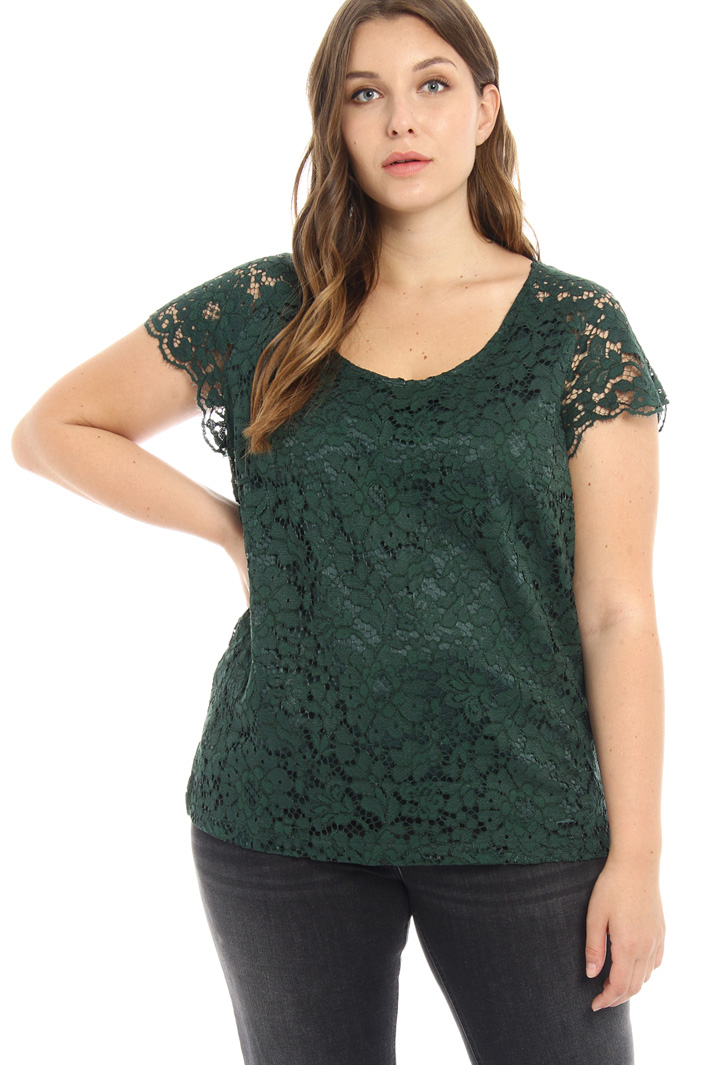 Top in pizzo macramé Fashion Market Top in pizzo macramé Fashion Market