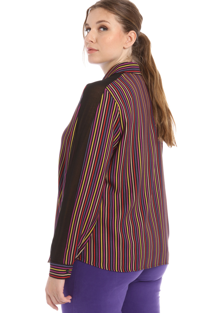 Camicia in cady stampato Fashion Market Camicia in cady stampato Fashion Market