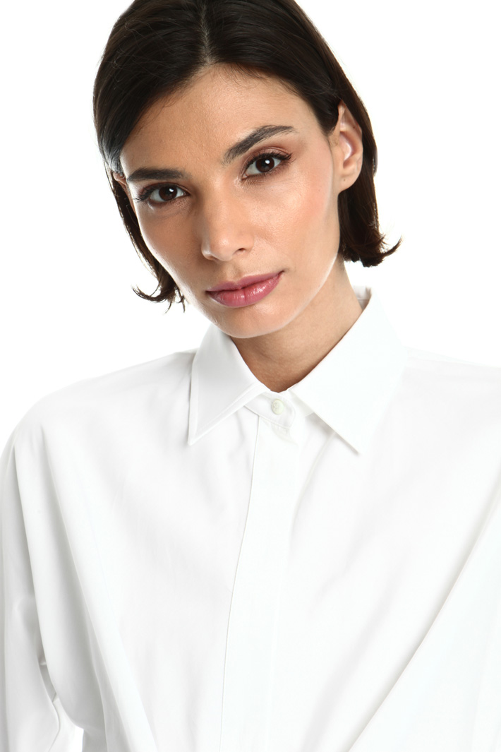 Camicia in popeline di cotone Fashion Market Camicia in popeline di cotone Fashion Market