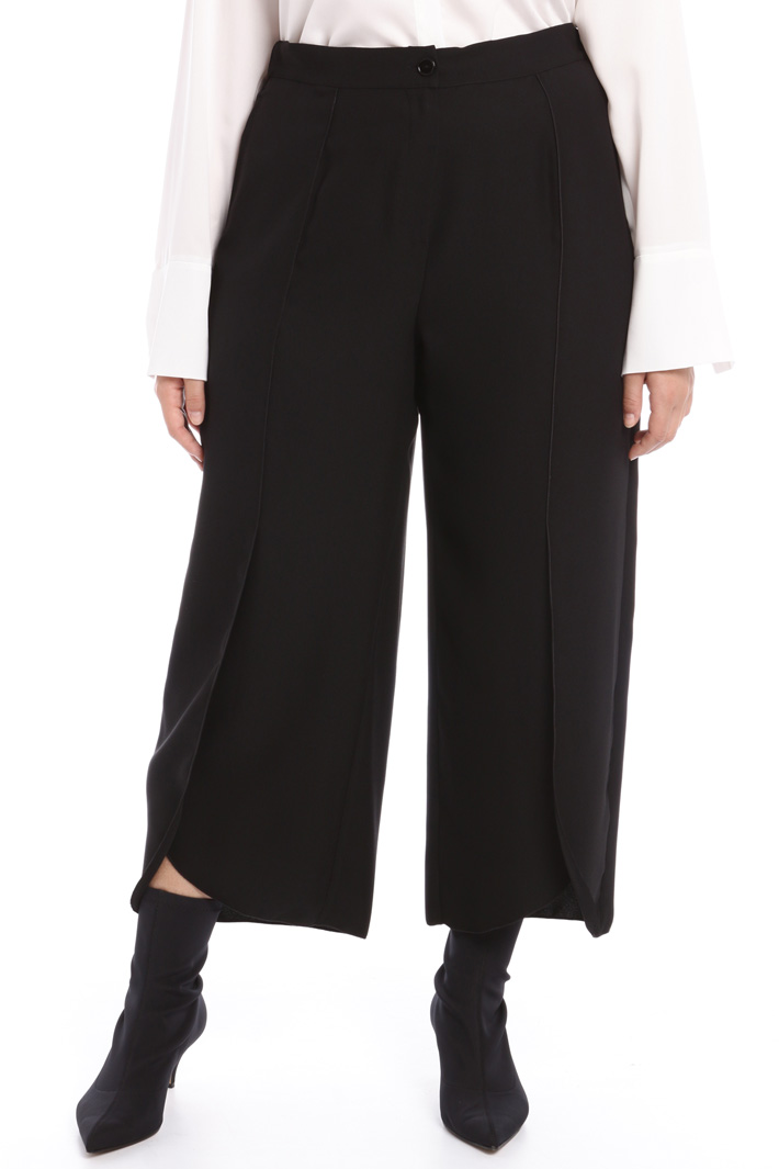 Pantaloni ampi in enver satin Fashion Market Pantaloni ampi in enver satin Fashion Market