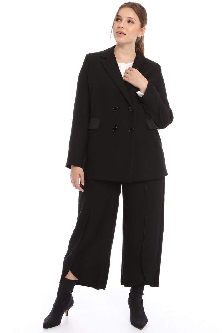 Pantaloni ampi in enver satin Fashion Market Pantaloni ampi in enver satin Fashion Market