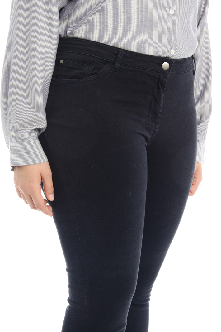 Pantaloni in levantina stretch Fashion Market Pantaloni in levantina stretch Fashion Market