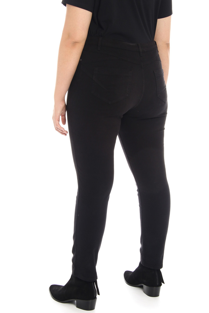 Pantaloni in levantina stretch Fashion Market Pantaloni in levantina stretch Fashion Market