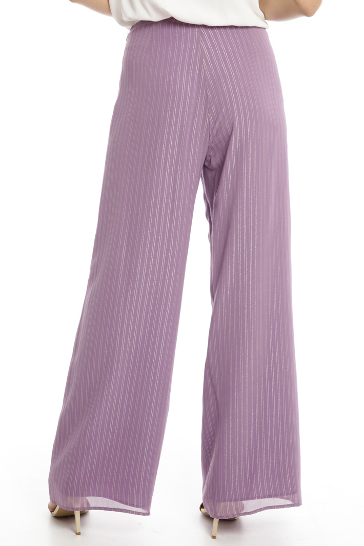 Pantaloni a palazzo con lamé Fashion Market Pantaloni a palazzo con lamé Fashion Market