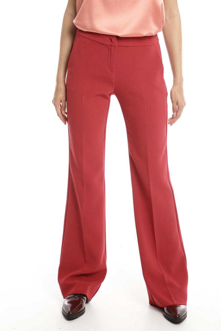 Pantaloni ampi in cady Fashion Market Pantaloni ampi in cady Fashion Market