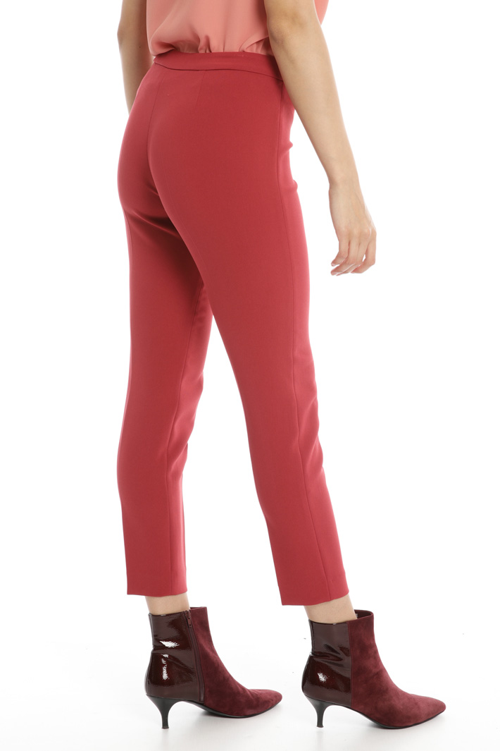 Pantaloni in cady a sigaretta Fashion Market Pantaloni in cady a sigaretta Fashion Market