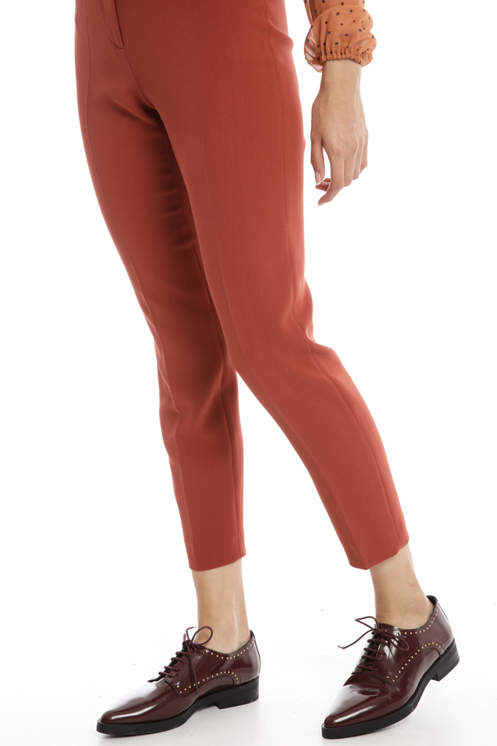 Pantaloni in cady a sigaretta Fashion Market Pantaloni in cady a sigaretta Fashion Market