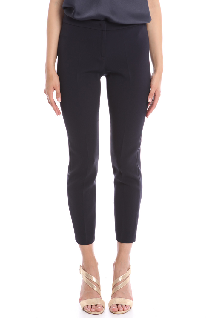 Pantaloni in cady a sigaretta Fashion Market Pantaloni in cady a sigaretta Fashion Market