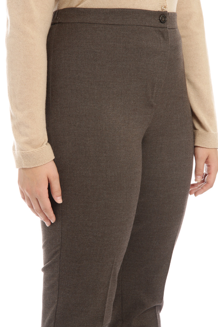 Pantaloni in flanella stretch Fashion Market Pantaloni in flanella stretch Fashion Market