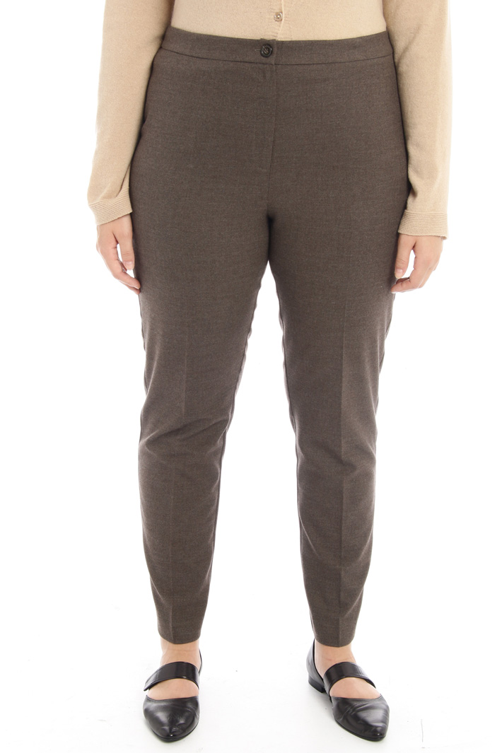 Pantaloni in flanella stretch Fashion Market Pantaloni in flanella stretch Fashion Market