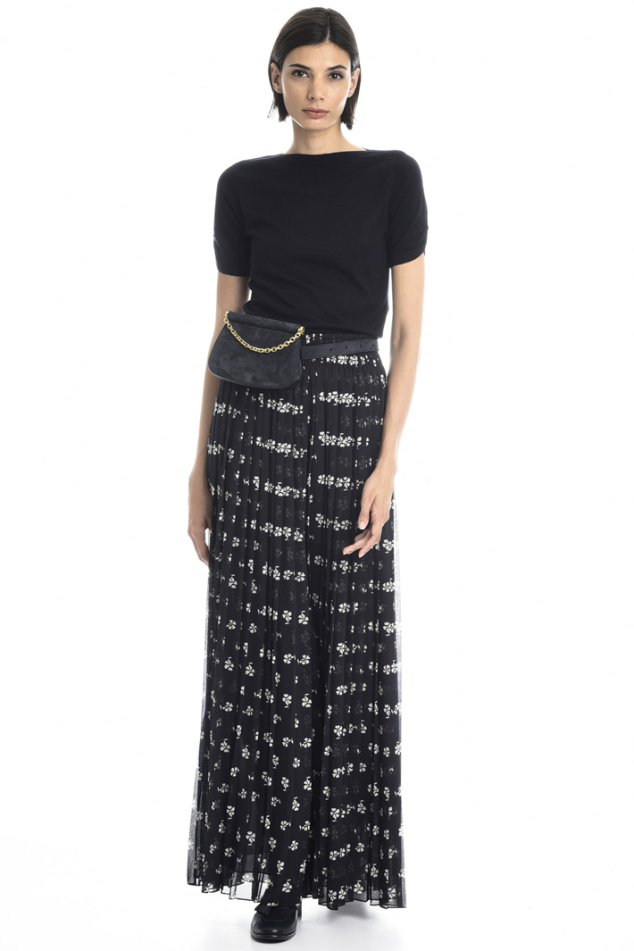 Pantaloni in georgette plissé Fashion Market Pantaloni in georgette plissé Fashion Market