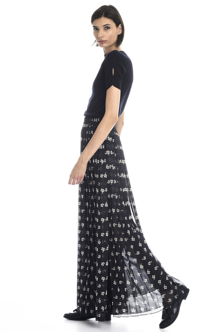 Pantaloni in georgette plissé Fashion Market Pantaloni in georgette plissé Fashion Market