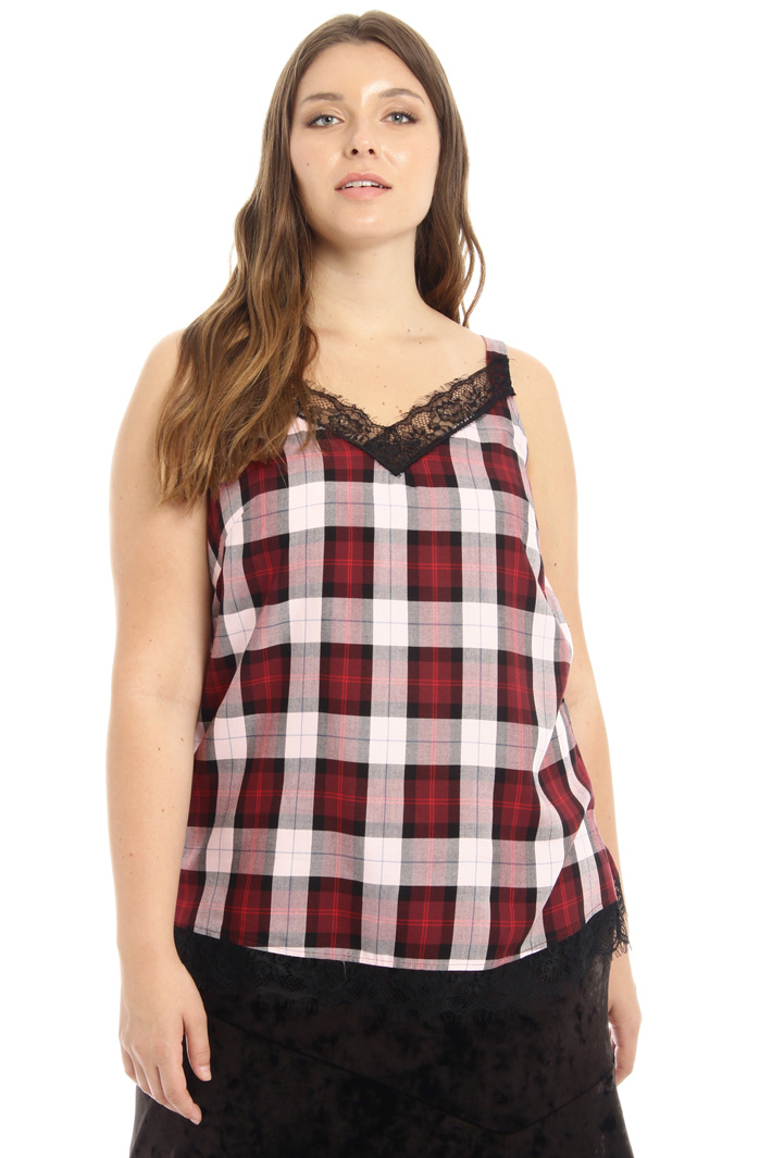 Top in viscosa tinto filo Fashion Market Top in viscosa tinto filo Fashion Market