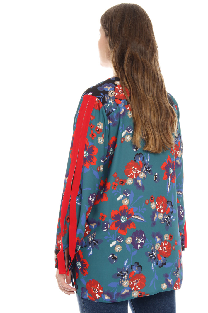 Casacca stampata in cady Fashion Market Casacca stampata in cady Fashion Market