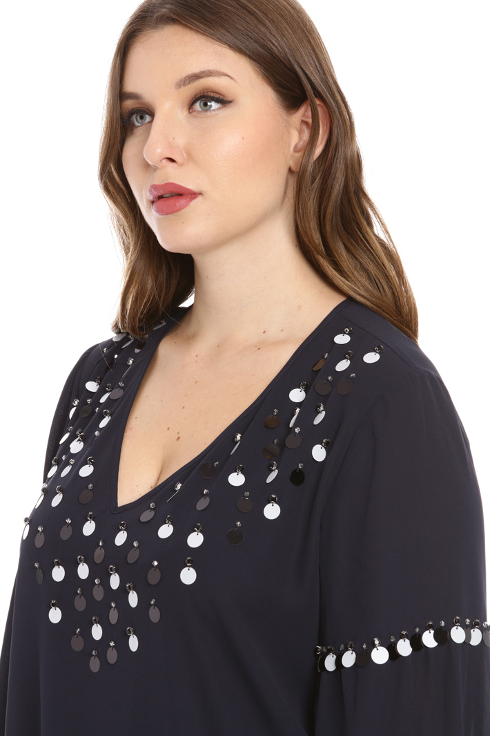Casacca con paillettes Fashion Market Casacca con paillettes Fashion Market