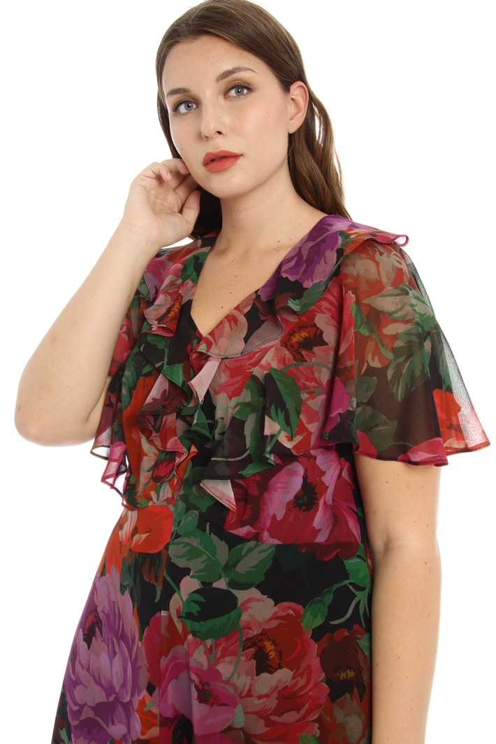 Abito lungo in georgette Fashion Market Abito lungo in georgette Fashion Market