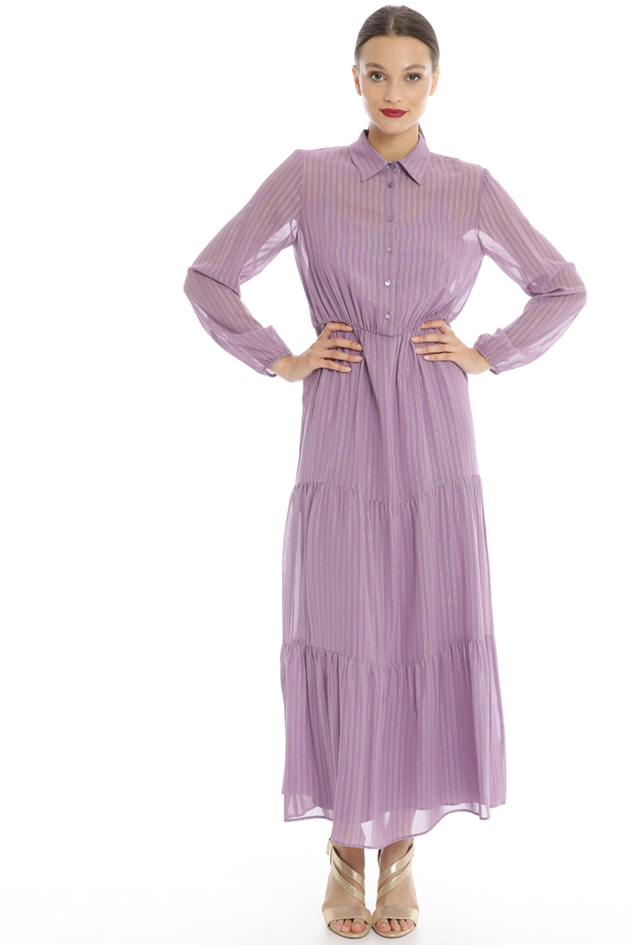 Abito lungo in georgette Fashion Market Abito lungo in georgette Fashion Market