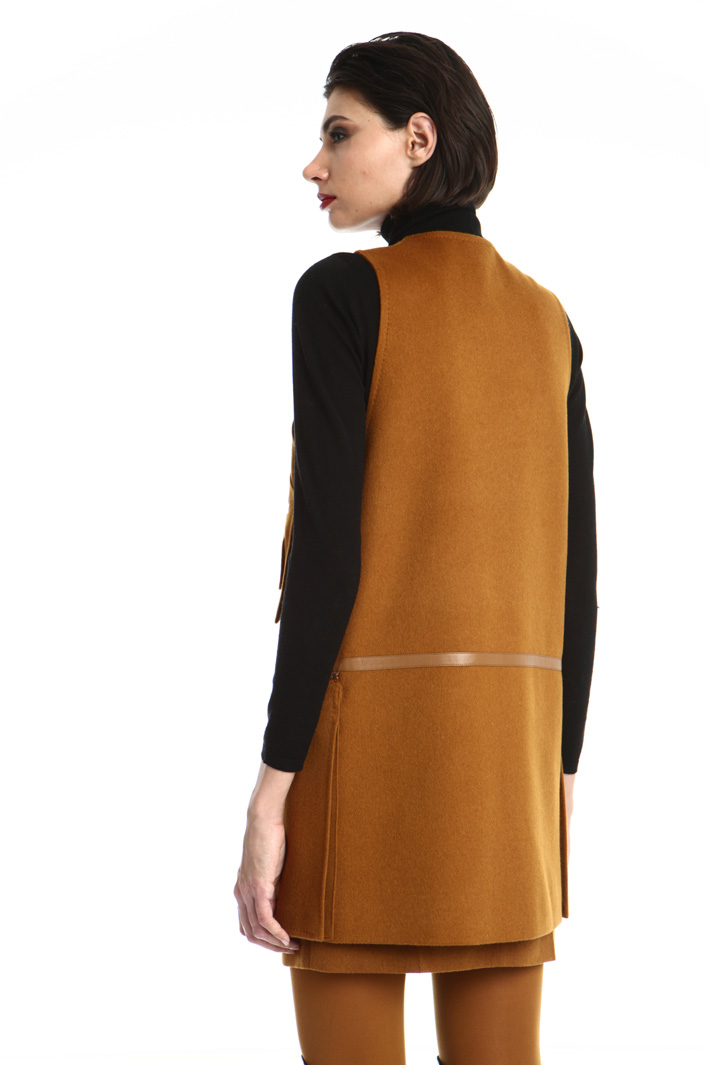 Gilet in drap di cammello Fashion Market Gilet in drap di cammello Fashion Market