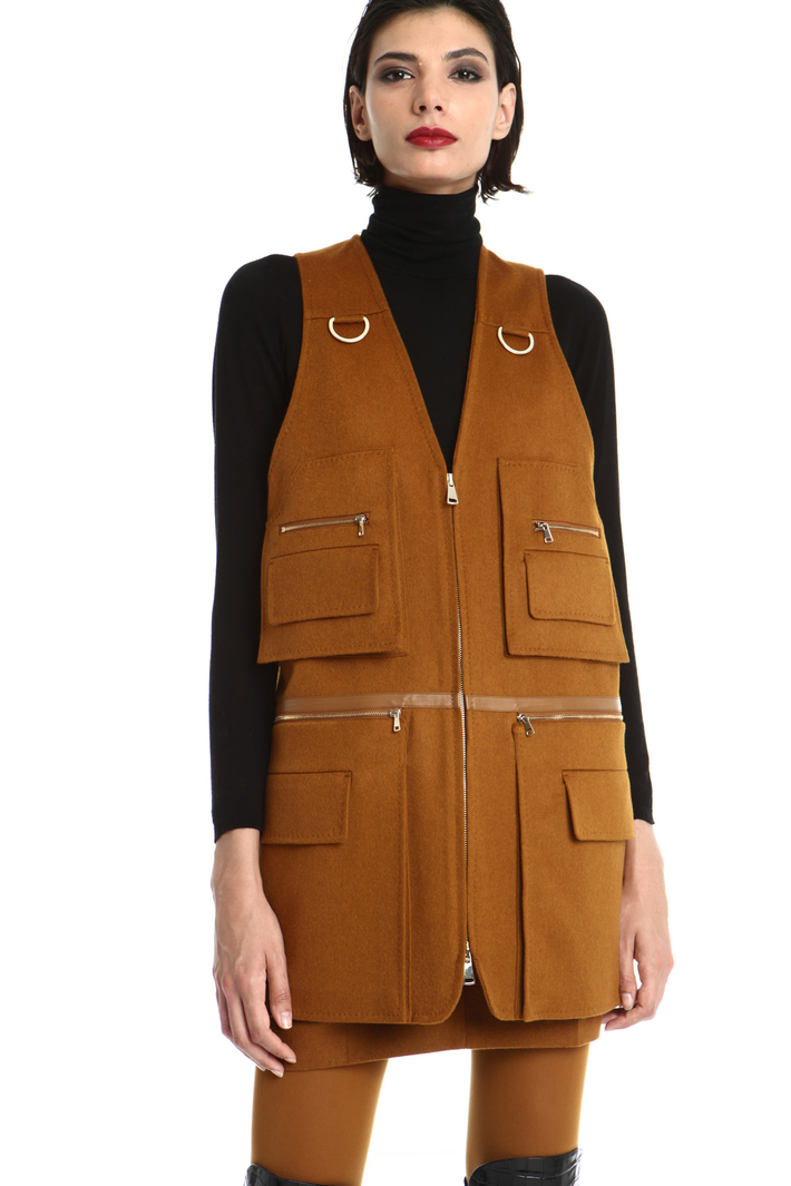 Gilet in drap di cammello Fashion Market Gilet in drap di cammello Fashion Market
