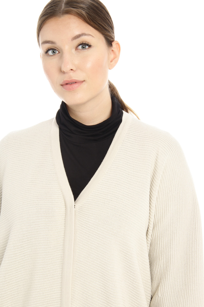 Cardigan lamé in misto lana Fashion Market Cardigan lamé in misto lana Fashion Market