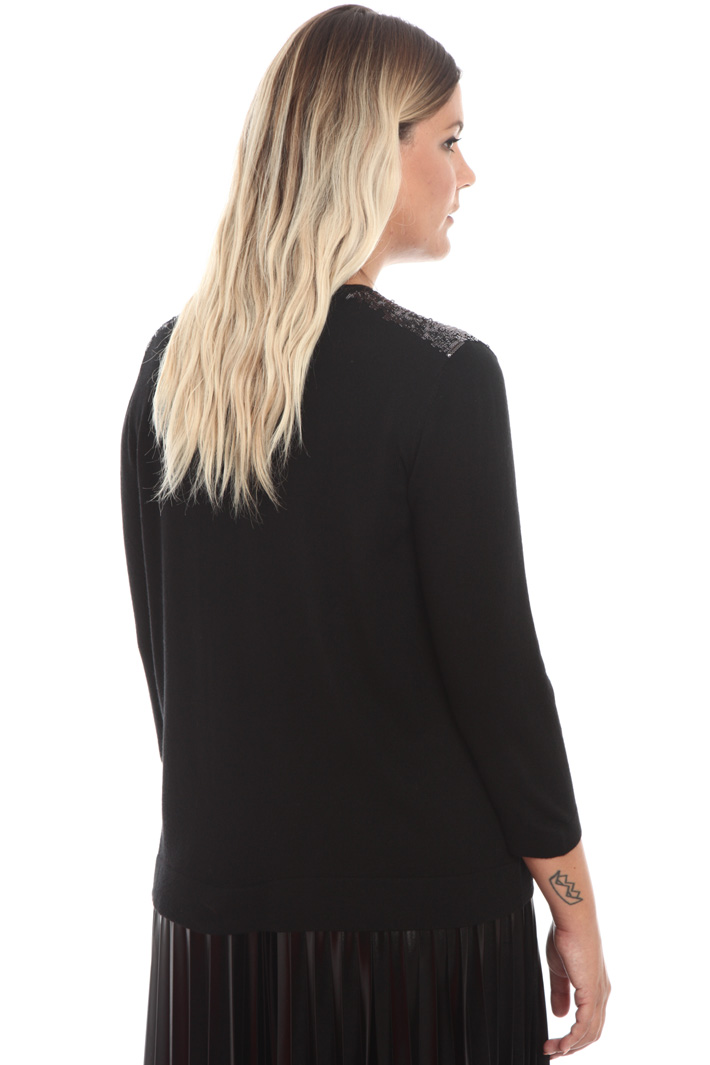 Cardigan con micro-paillettes Fashion Market Cardigan con micro-paillettes Fashion Market