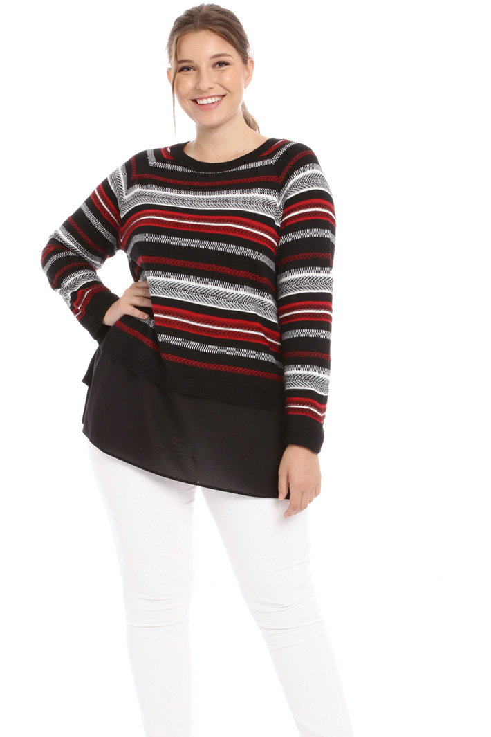 Maglia jacquard in lana Fashion Market Maglia jacquard in lana Fashion Market