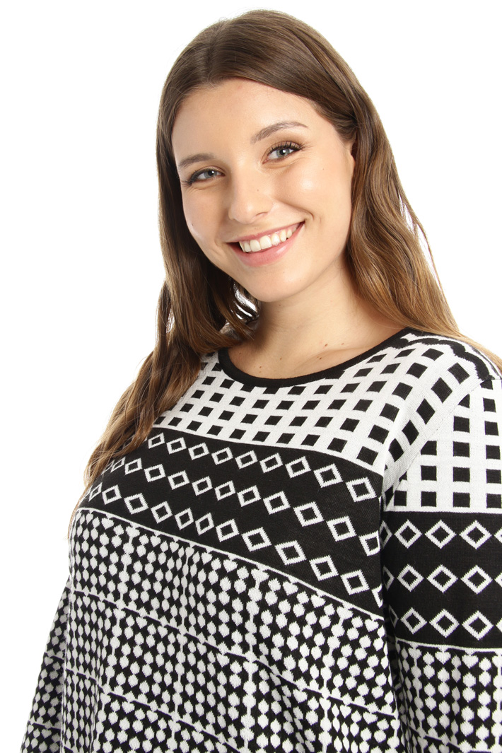Maglia in lana jacquard Fashion Market Maglia in lana jacquard Fashion Market