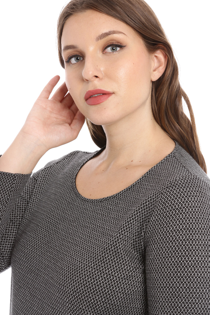 Abito in jersey jacquard Fashion Market Abito in jersey jacquard Fashion Market