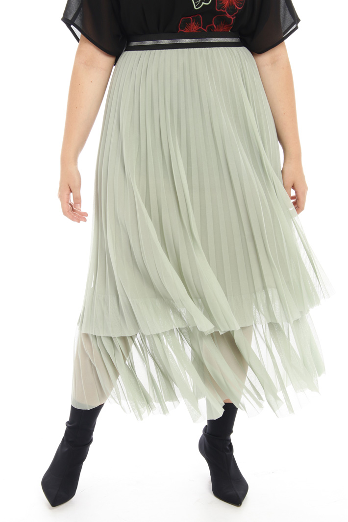 Gonna plissé in tulle Fashion Market Gonna plissé in tulle Fashion Market