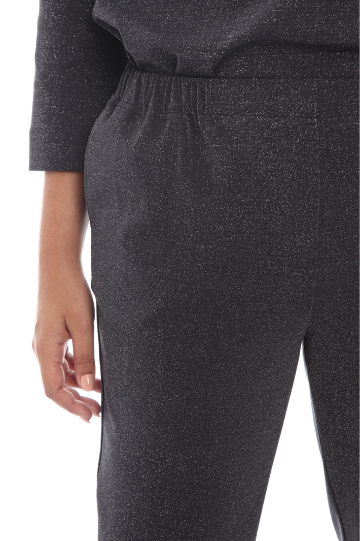 Pantaloni in jersey lamé Fashion Market Pantaloni in jersey lamé Fashion Market