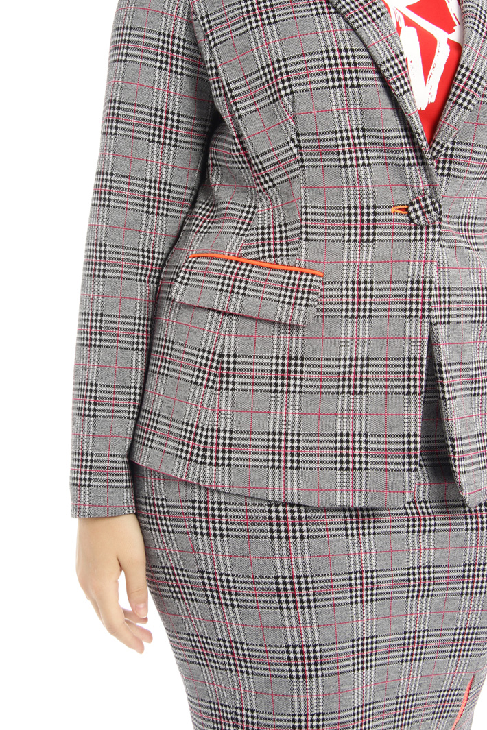 Blazer in jersey jacquard Fashion Market Blazer in jersey jacquard Fashion Market
