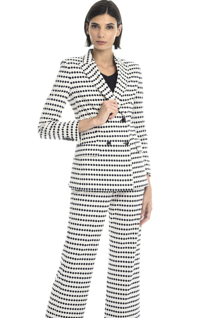 Blazer in jersey jacquard Fashion Market Blazer in jersey jacquard Fashion Market