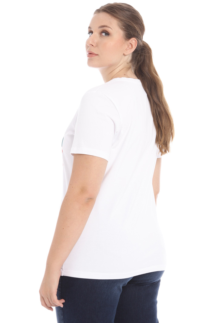 T-shirt in jersey stampato Fashion Market T-shirt in jersey stampato Fashion Market